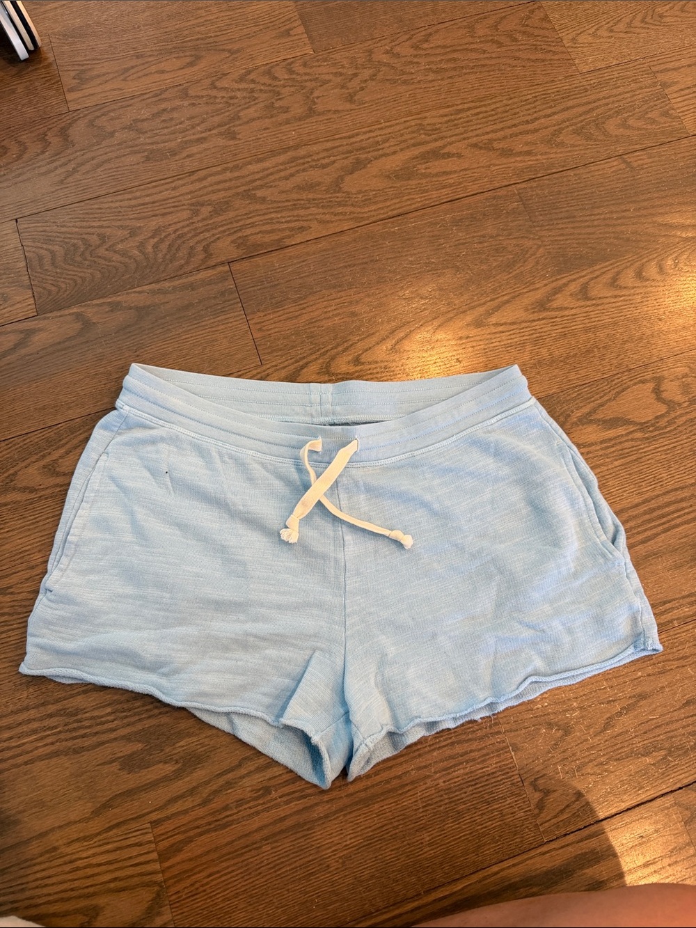 J. Crew Light Blue Women's Athletic Drawstring Shorts